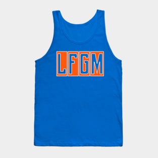 LFGM New York Baseball Block Design Tank Top